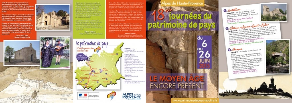 Plaquette A3P 2015 Recto