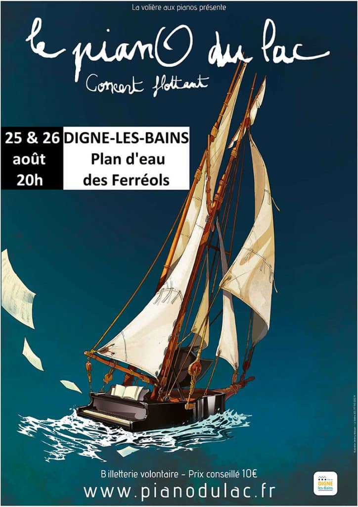 Affiche spectacle Piano du Lac