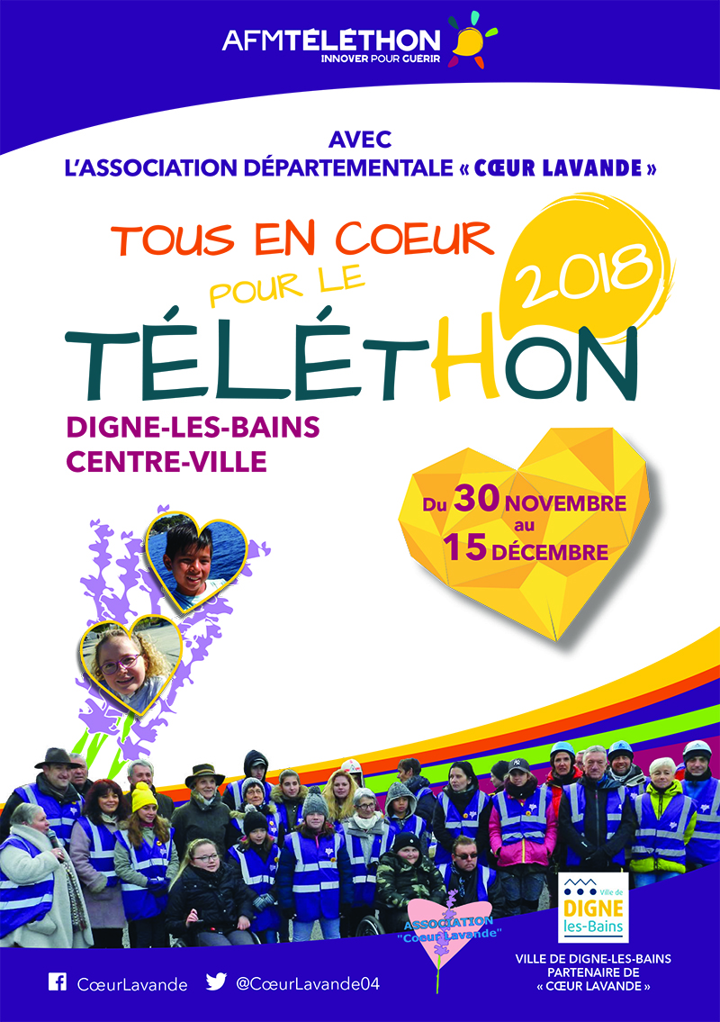 Affiche Téléthon