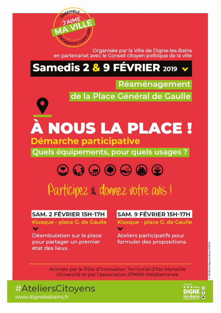 Affiche "A nous la Place !"