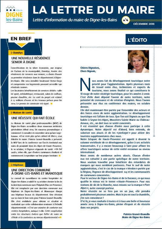 La Lettre du Maire