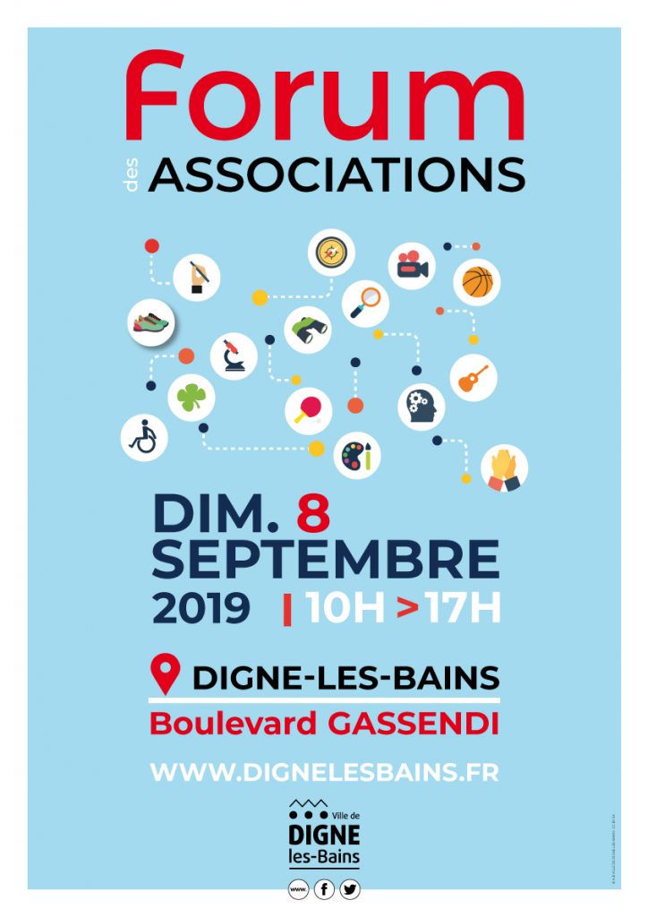 affiche 30e Forum des Associations