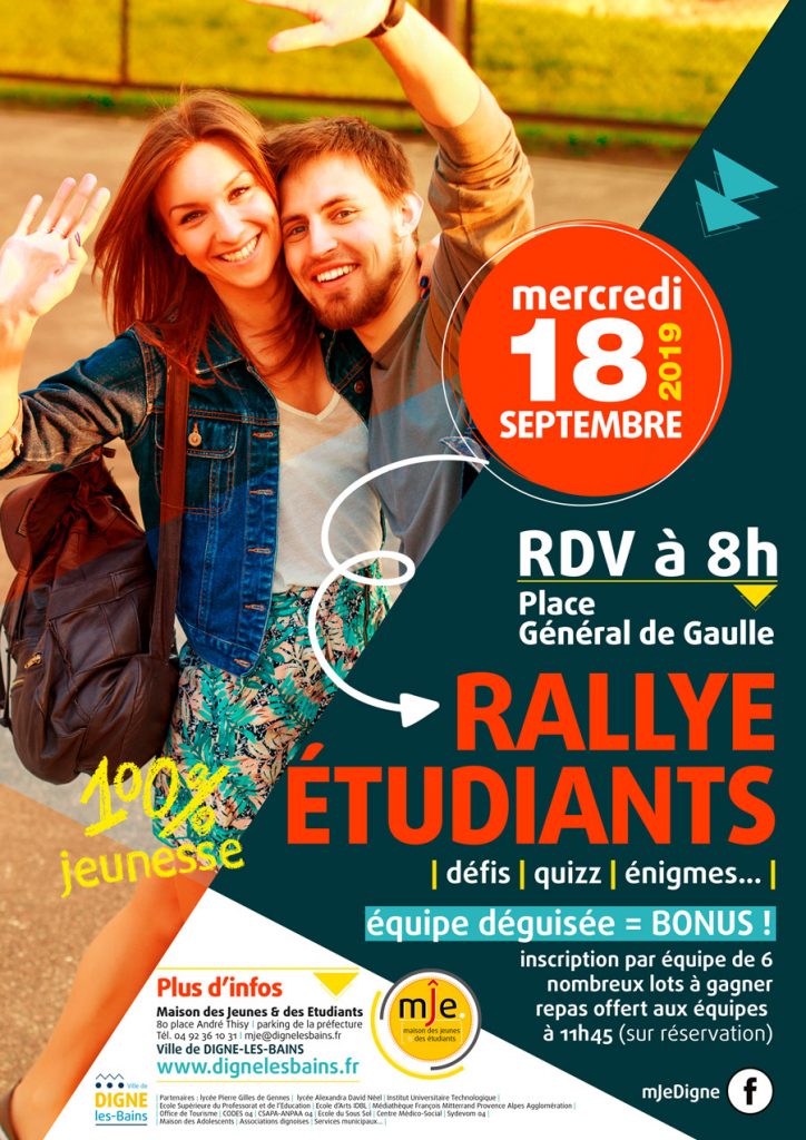 Flyer Rallye étudiants