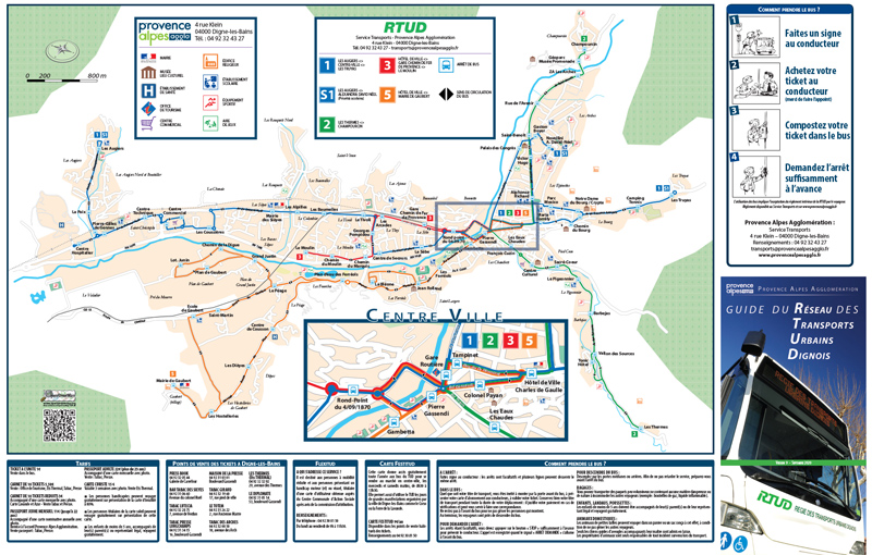 Ajustement d'horaires sur la ligne 1 du TUD - Ville de Digne-les-Bains