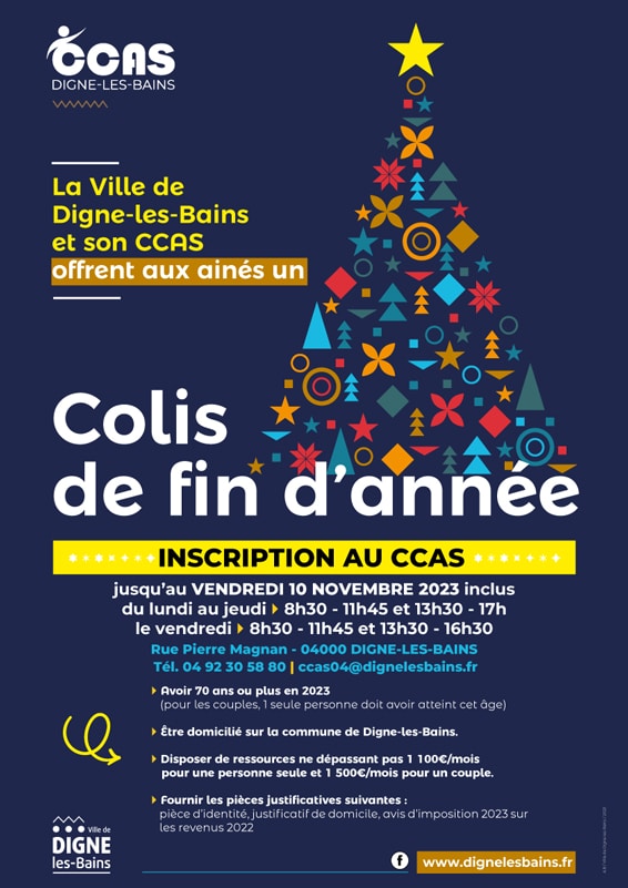 CCAS] Colis de Noël • Pignans